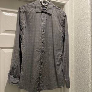 Mens Collared Long Sleeve Shirt, neck size 15.5